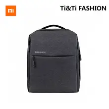 100% original xiaomi mi mochila de la escuela de negocios con 17l capacidad para 14 pulgadas ordenador/pc ipad placa portátil