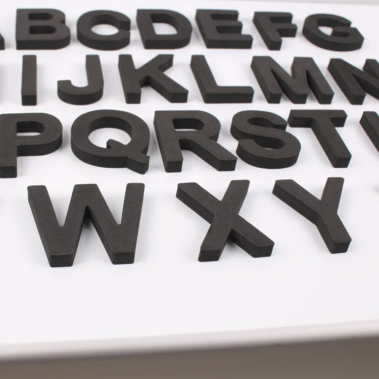Black Letters Fridge magnets-2
