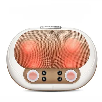

AMKEE Home Car Cervical Shiatsu Kneading Massager Back Neck Waist Shoulder Body Massager Cushion Healthy Care Massage Pillow