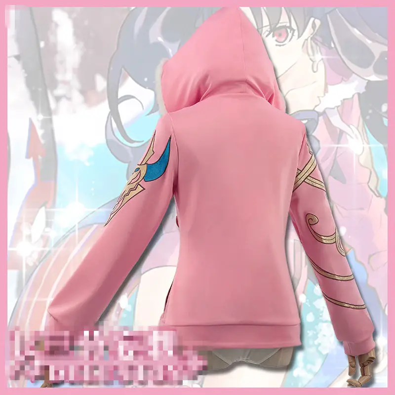 COSREA Fate Grand Order FGO Косплей Костюм Ishtar Archer служанка розовое теплое пальто летний