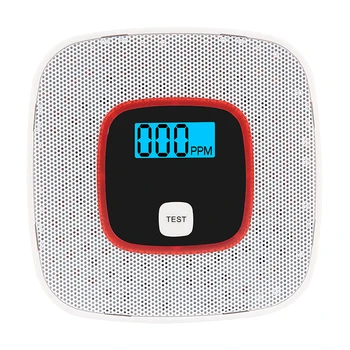 

CO Gas Sensor Detector Work alone Built-in 85dB siren sound Independent Carbon Monoxide Poisoning Warning Alarm Detector LCD