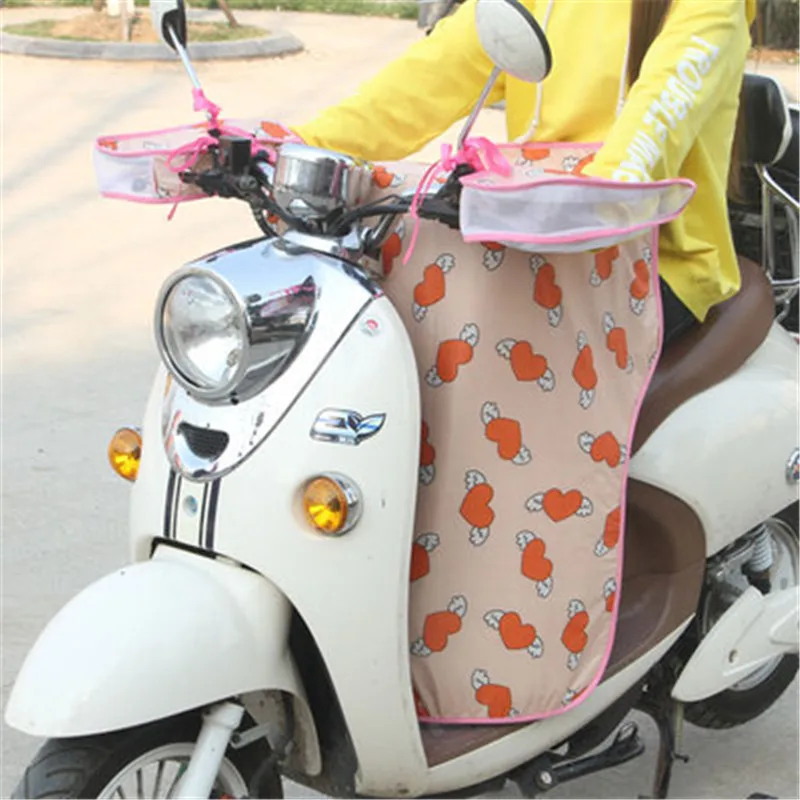 ПВХ Электрический велосипед предотвратить ветер крышка Защита от солнца тени предотвратить греться/УФ-защита Защита от солнца тени мотоциклетные колено крышка