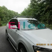 Стойки подходит для Audi Q3 Q7 2 шт./компл. с замком Новое поступление багажа Чемодан крыши рейки поперечина с замком