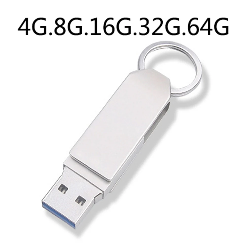 USB3.0 металлический u-диск 80 МБ/с./с высокая скорость чтения Водонепроницаемая ручка Трансмиссия Брелок крюк 4 г/16 г/32 г/64 г U диск