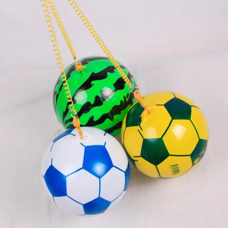 

Inflatable Watermelon Ball Football Kids Outdoor Inflate Bounce Ball With String Toys Gift Birthday Party Favor Christmas