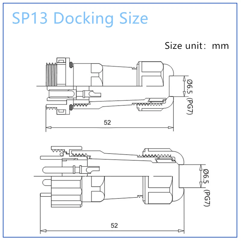 SP13 IP68 Водонепроницаемый гнездовое соединение авиации розетка 2Pin 3pin 4pin 5pin 6pin 7pin 9pin кабель Разъемы