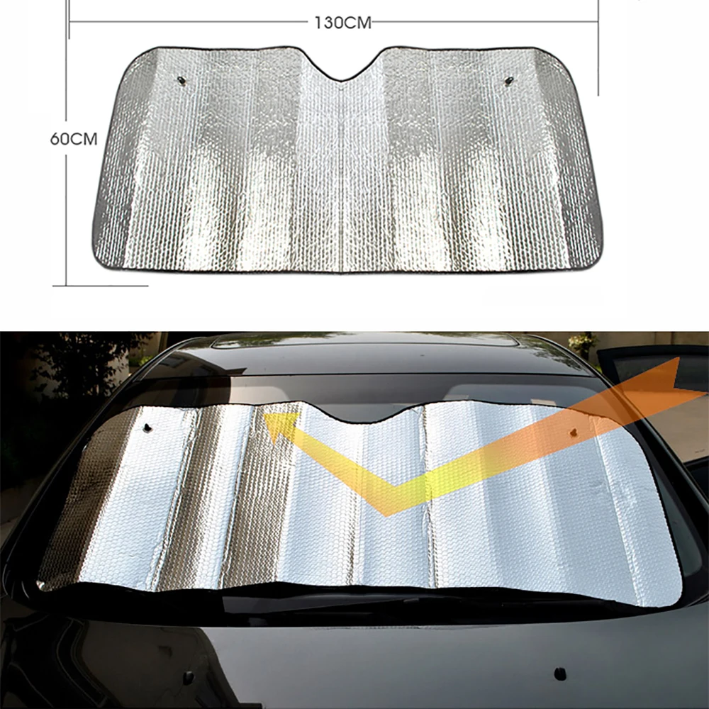 

1PCS Practical Foam Tapetum Lucidum Screen Sunshade Sun Cover Car Protector foldable