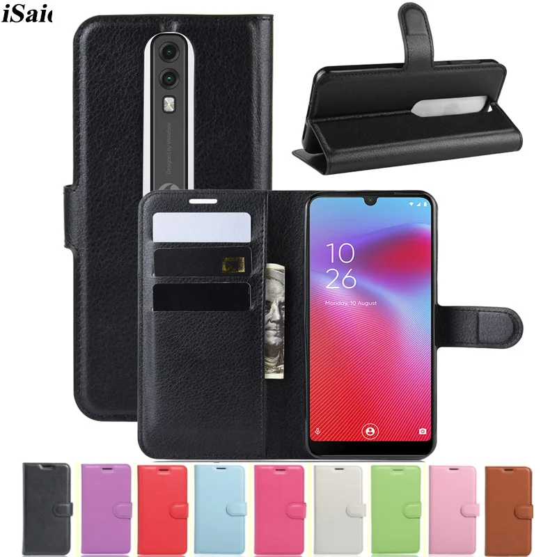 

For Vodafone Smart V10 N10 Wallet Case Flip Leather Cover for Vodafone Smart N 10 V10 Mobile Phone Case TPU Shell with Card Slot
