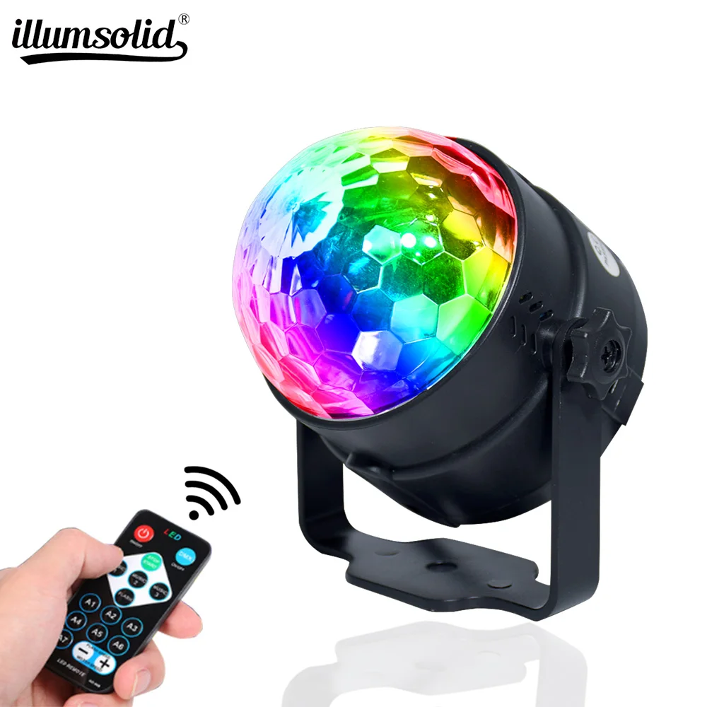 مصغرة led ديسكو الكرة ديسكو ضوء أضواء للمسرح DJ الصوت المنشط جهاز عرض ليزر تأثير ضوء المصباح الموسيقى عيد الميلاد حزب
