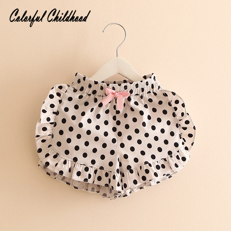 

Princess Baby girls shorts Summer children Bow Ruffles kids shorts for girls clothes toddler girl 2t-7