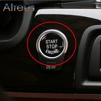 

Atreus 1set Car Engine Start Stop Button Replace Cover For X-SERIES BMW X1 X3 X4 X5 X6 F48 F25 F26 F15 F16 M Power Accessories