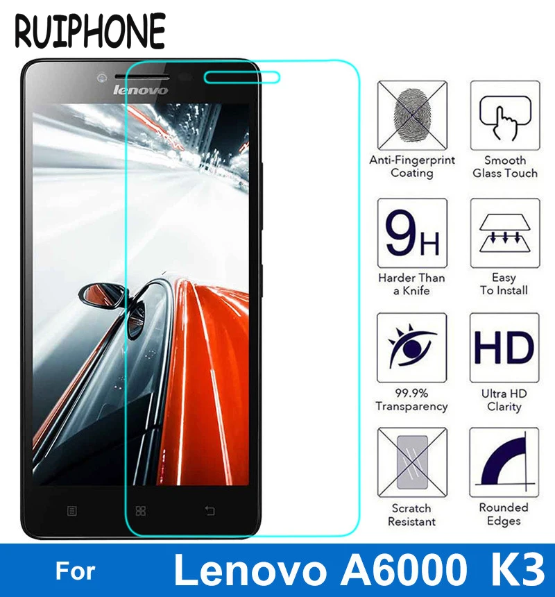 Для lenovo Lemon A6000 6010 защитная пленка из закаленного стекла для экрана 0,26 мм 9H 2.5D Защитная пленка для A6010 A6000-l A 6000 Plus