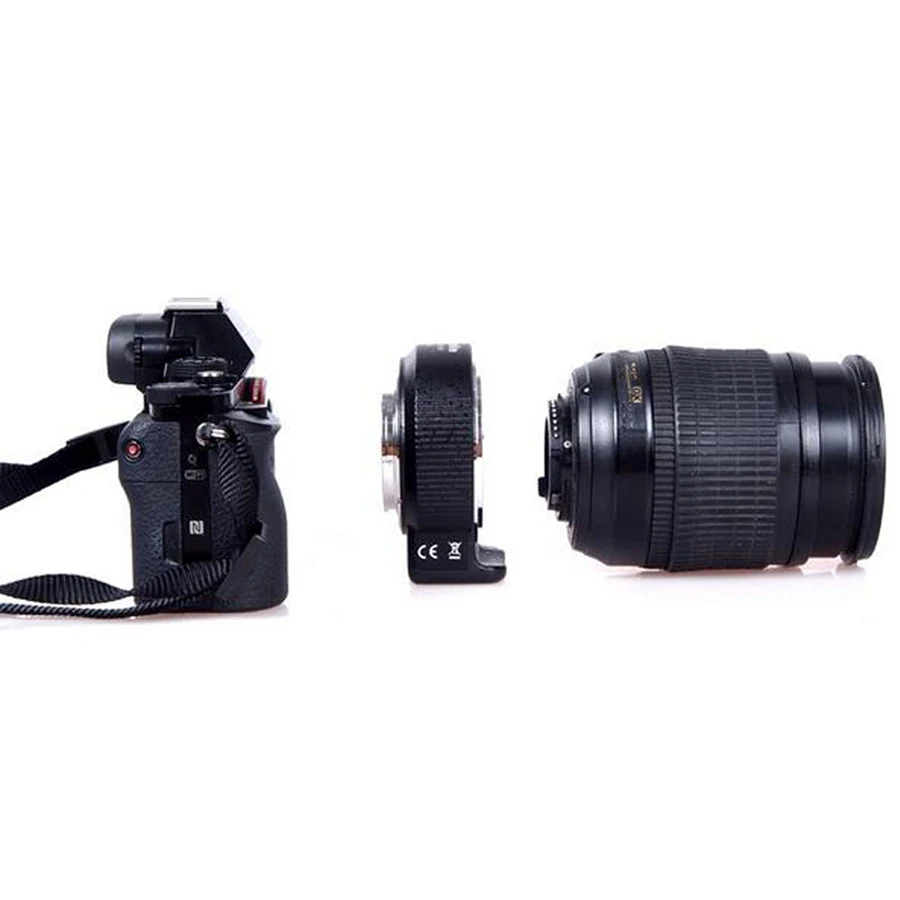 New Commlite CM ENF E1 AF Lens Mount Adapter For Nikon F Lens to Sony E