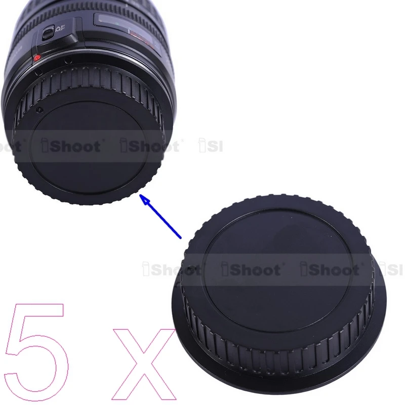 

5x New Type Rear Lens Cap Cover Protector for Canon EF EF-S Mount -ABS+PC