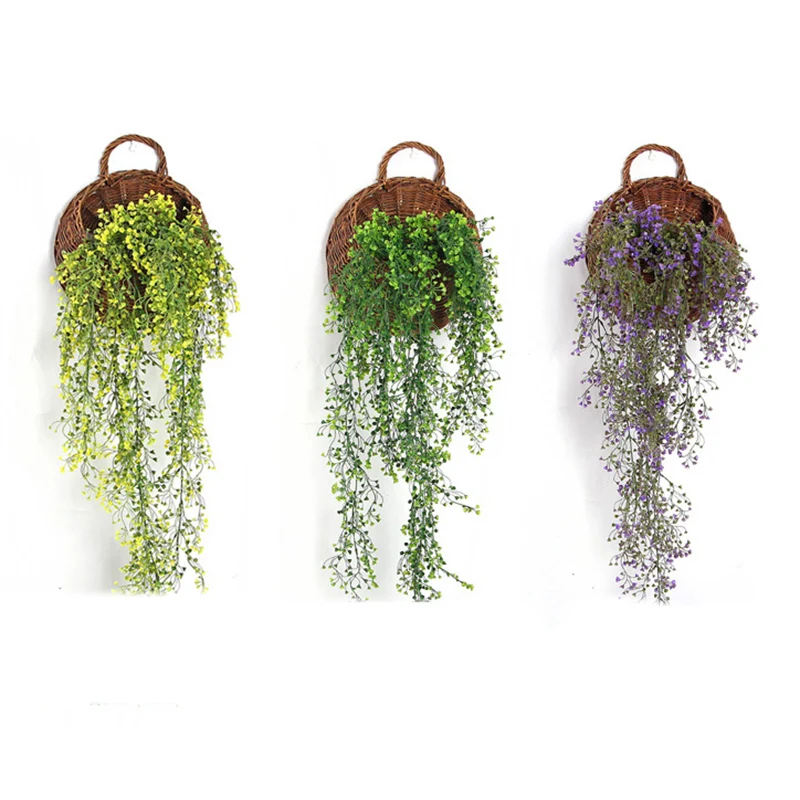 Green Hanging Plant Plastic Artificial Weeping Willow Stem Vine for Willow Wall Shop Home Decoration Balcony Artificial Flower Green Hanging Plant Plastic Artificial Weeping Willow Stem Vine for Willow Wall Shop Home Decoration Balcony Artificial Flower
