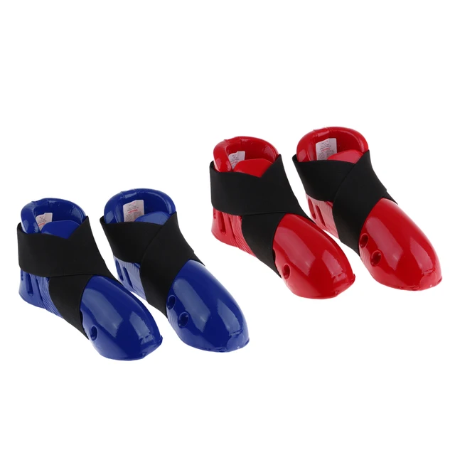 Adults Taekwondo Foot Guard Protector Karate Sparring Footgear for Women Men