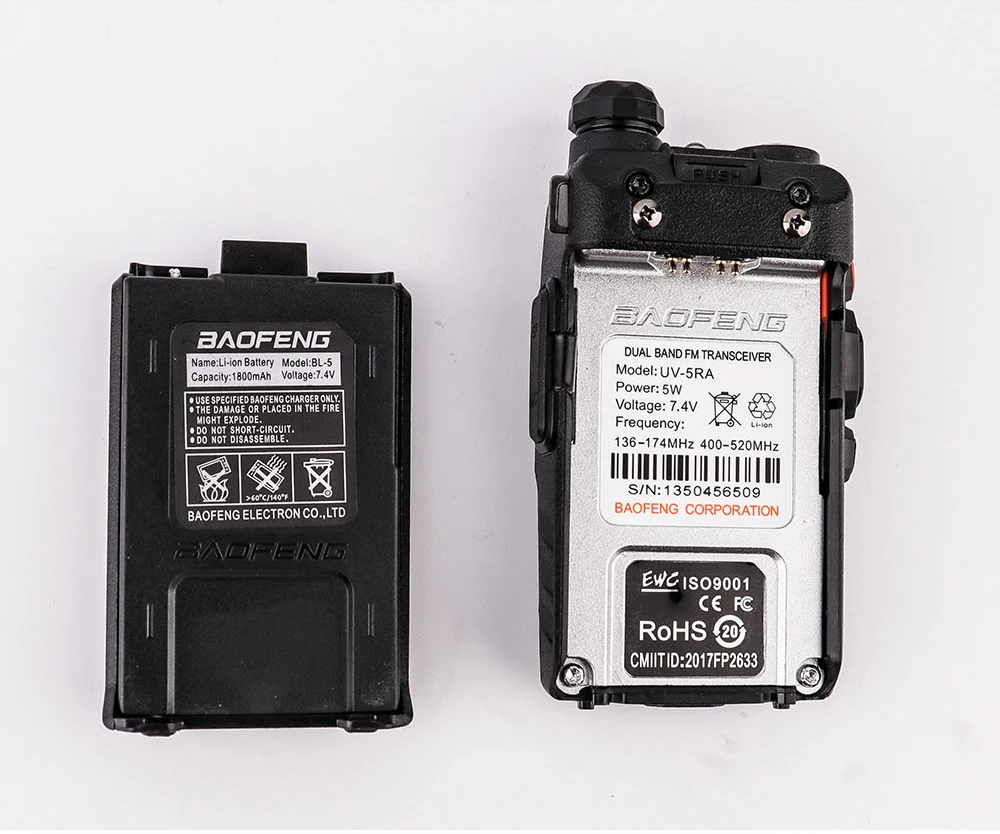 Baofeng UV-5RA VUHF 136-174400-520MHz Dual-Band Two-way Radio Walkie Talkie for UV 5RA cb portable radio (19)