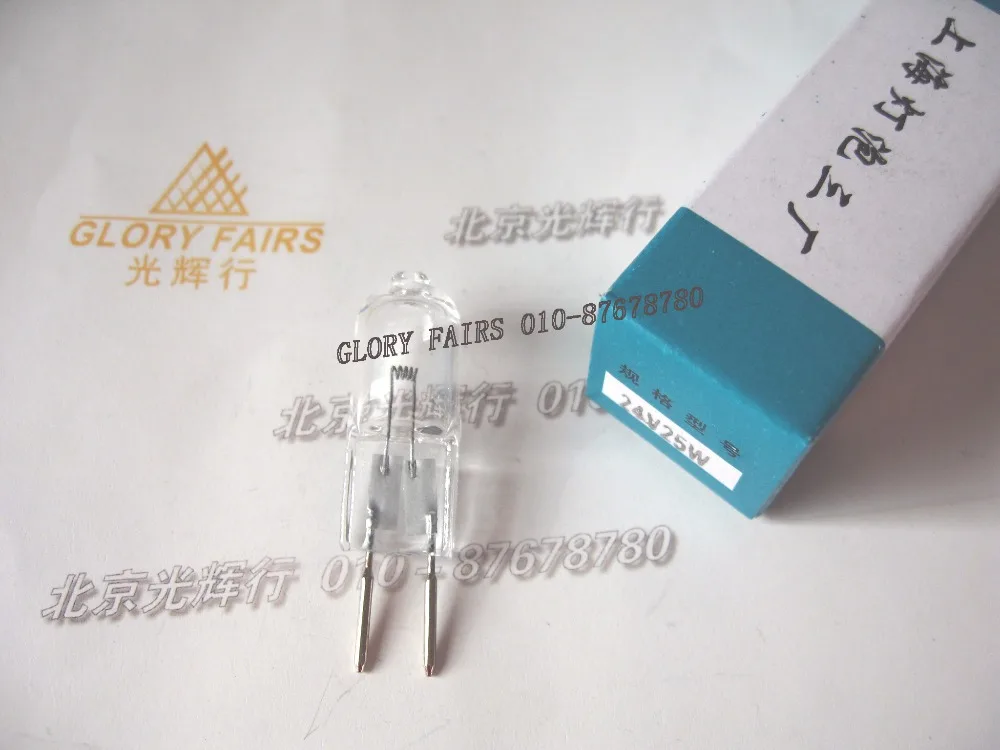 

10pcs,24V 25W GY6.35 lamp,For shadowless light 24V25W bulb