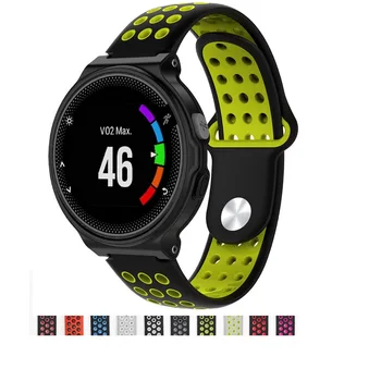 

Silicone Replacement Watch Strap Wrist band Strap for Garmin Forerunner 230 235 220 620 630 735 Smart Watch Smart Accessories