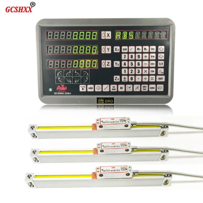 high precision level measuring instrument complete 3 axis dro set/kit