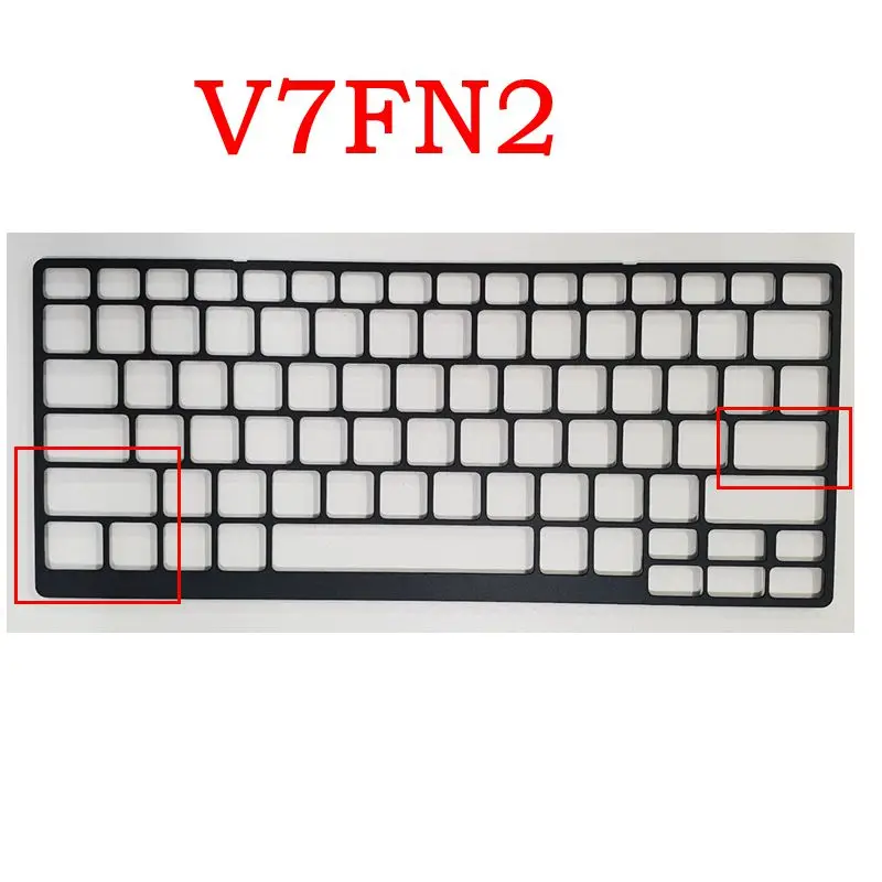 GZEELE для DELL Latitude E7250 Великобритания США клавиатура кожух объемный решетка ободок 6K74C 06K74C V7FN2 0V7FN2 клавиатура ободок отделка - Цвет: Бежевый