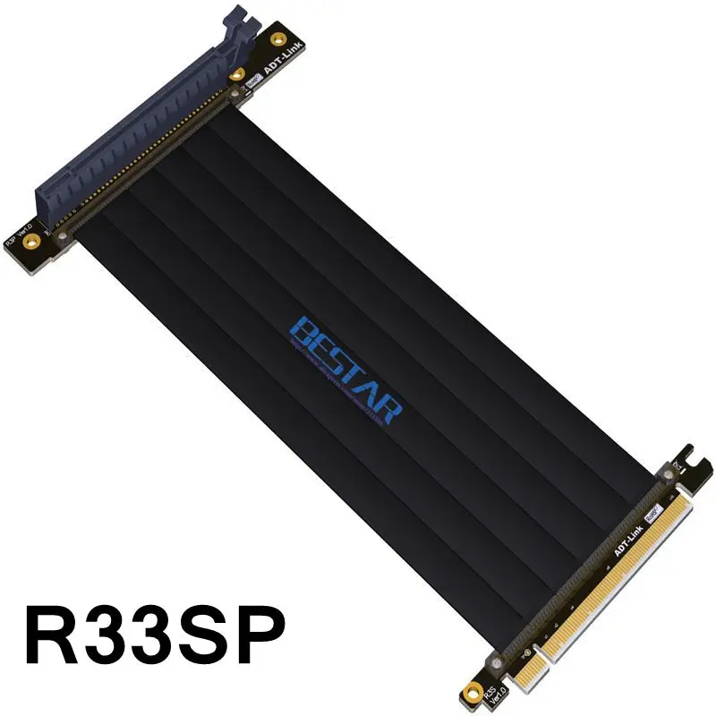 Gen3.0 PCI-E 16x To 16x Riser Extender PCIe Cable For PHANTEKS ENTHOO Evolv Shift PH-ES217E/XE PK-217E/XE ITX Motherboard 