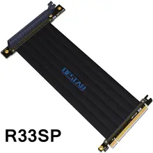 Gen3.0 PCI-E 16x до 16x Riser удлинитель PCIe кабель для PHANTEKS ENTHOO Evolv Shift PH-ES217E/XE PK-217E/XE материнская плата ITX
