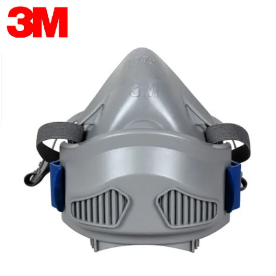 

3M 7772 Genuine Dust Mask Efficient LA Standard Silicone Material Half Face Masks Safety Protective LT073