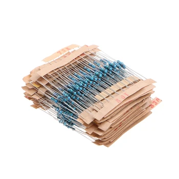 

560 Pcs 56 Value 1/4W 5% Metal Film Resistor Assorted Kit Set 1 ohm-10M ohm New