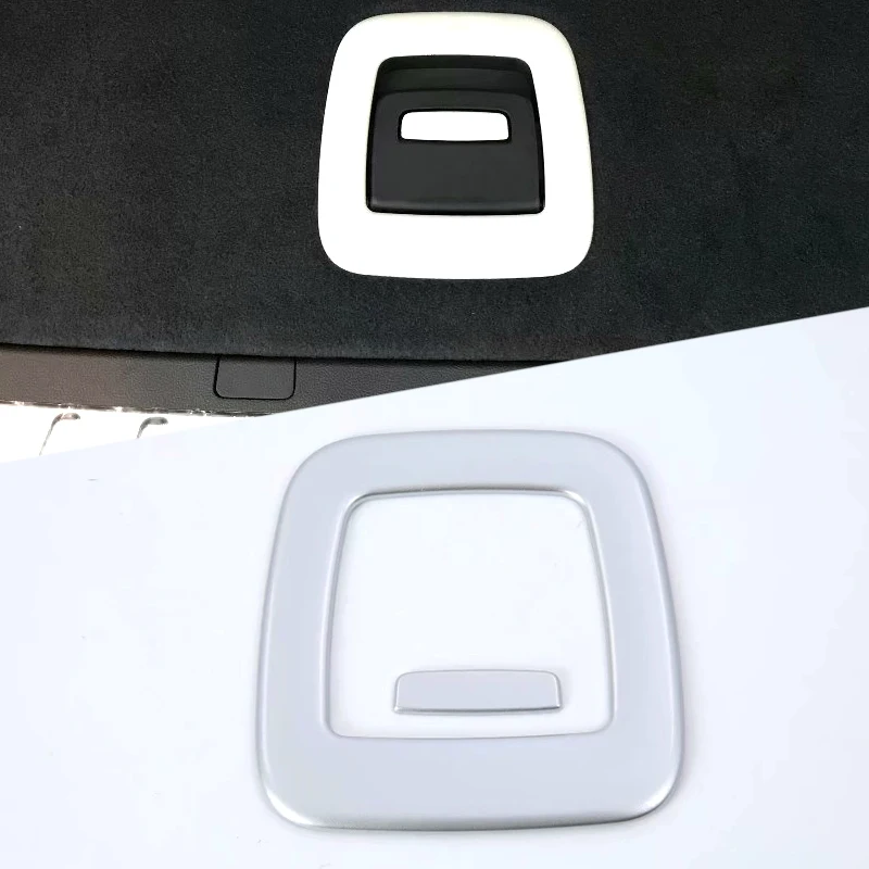 

ABS Matte Car-styling Interior Sticker Rear Trunk Switch Handle Trim Cover for BMW X3 G01 2017 2018 2019 Car Accessories