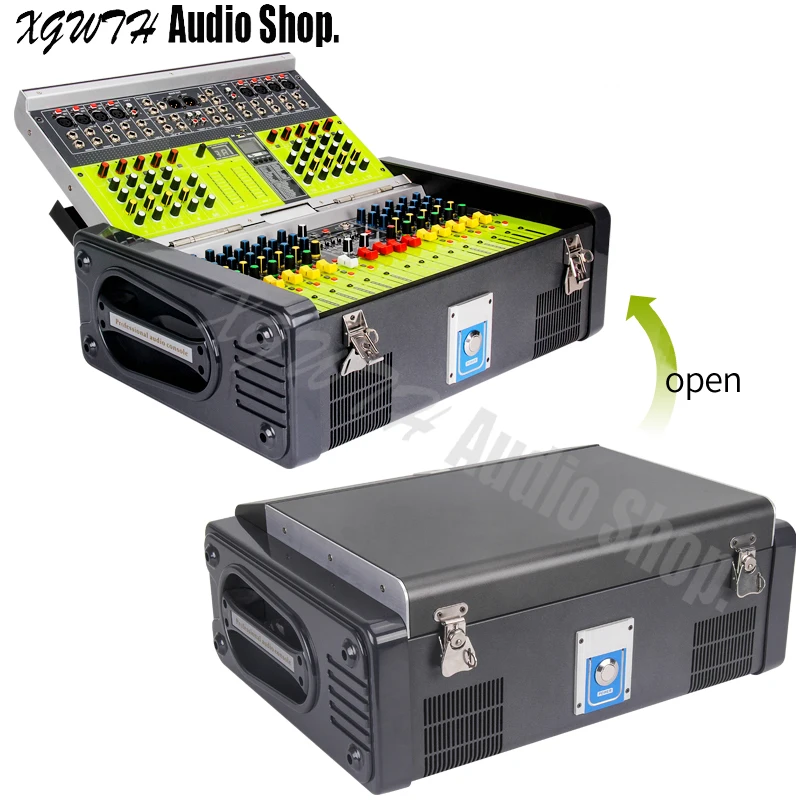 1500W+1500W Amplifier Digital Mixer 12 Channel