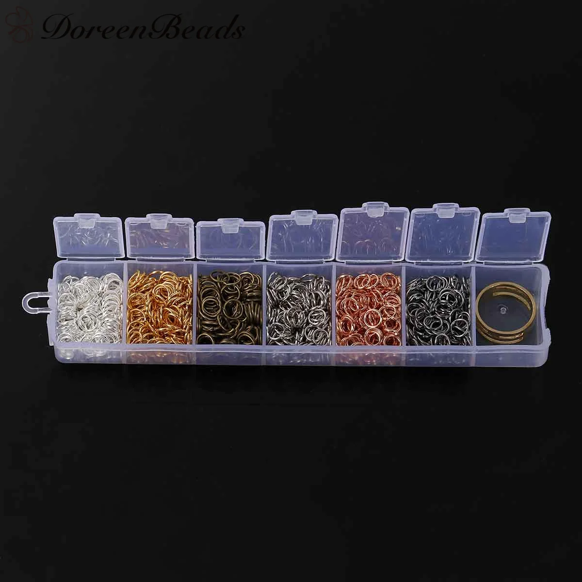 Buy Iron Based Alloy Opened Jump Rings Storage