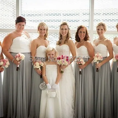 two tone bridesmaid dresses