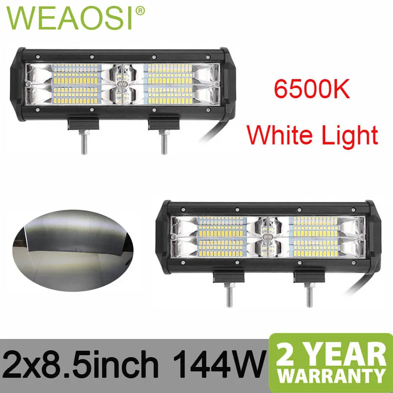

2 pieces high power 144w 8.5inch LED work light offroad 12v 24v for JEEP TRUCK UTV ATV 4X4