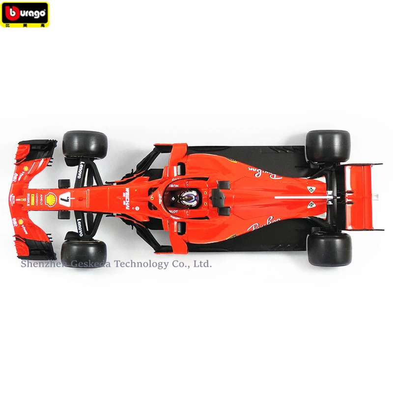 Bburago 1:18 Ferrari F1 NO7 авторизованный производитель моделирования сплава Модель
