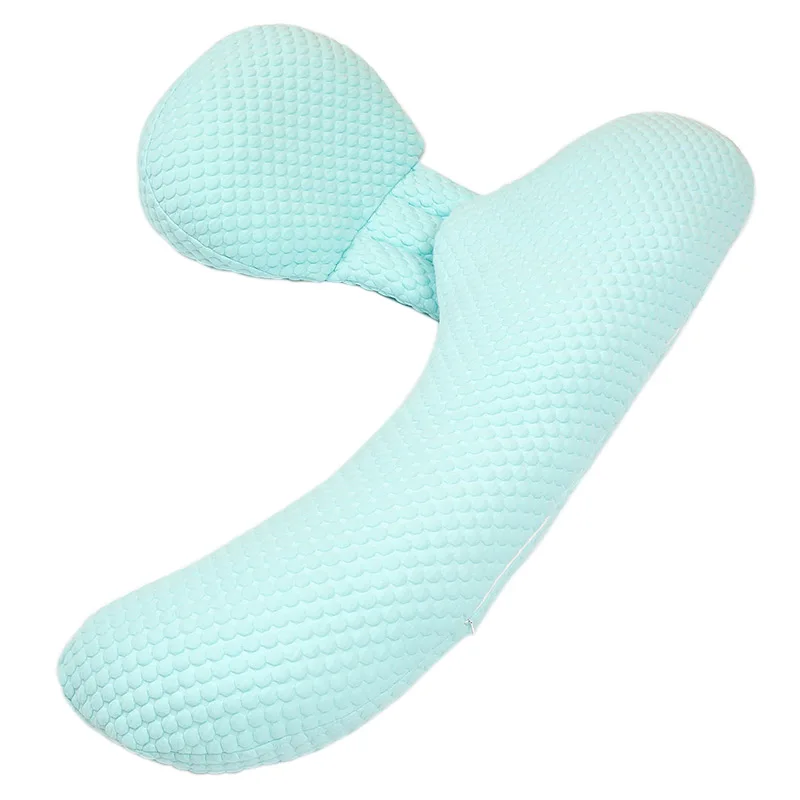 

Simple Side Sleeping Cushion with Waist Pillow Adjustable Pregnancy Pillow with Massage Particles Design Soft Full Body Pillow