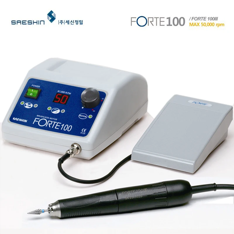 

Dental Lab Micromotor Forte 100 Denture engraving Maintenance-free brushless 50,000rpm jade carving machine