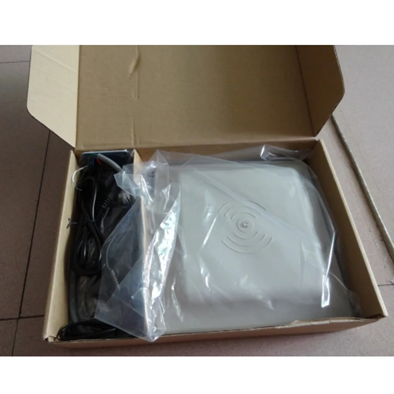 UHF RFID кард ридер 6 м длинный диапазон 8dbi антенна RS232/RS485/Wiegand считывание