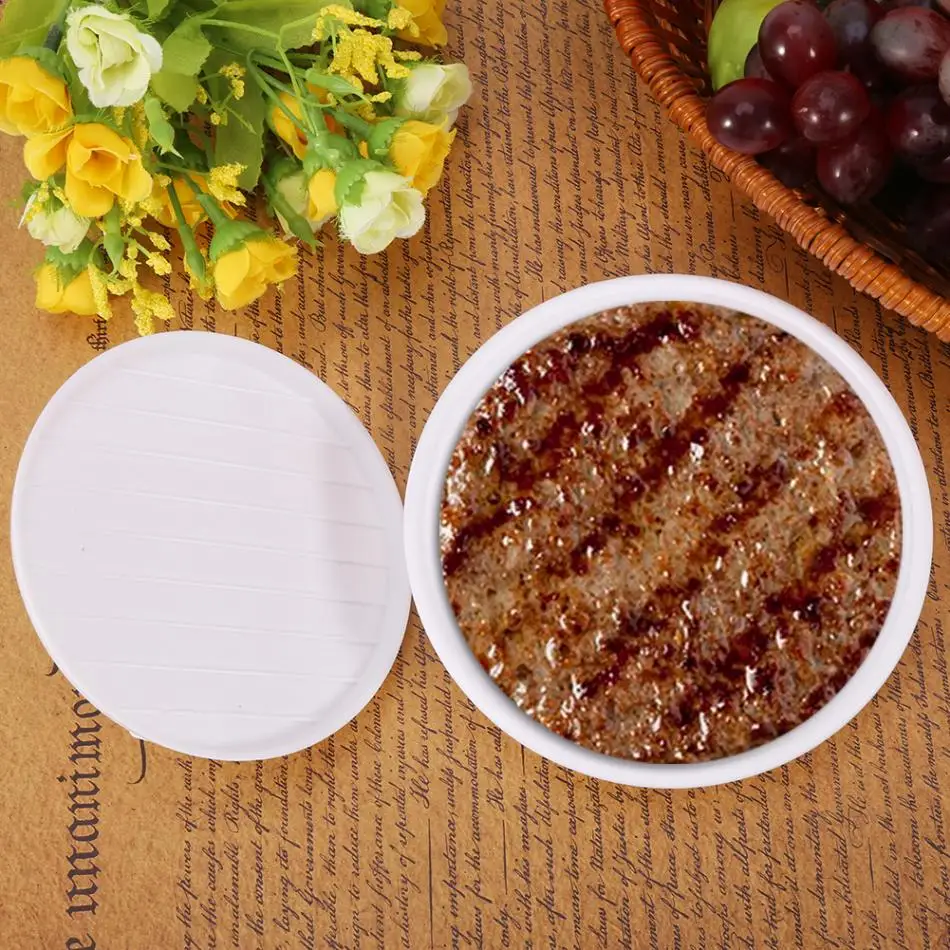 Руководство DIY мясо для гамбургеров пресс-инструмент пресс для котлет пресс для гамбургеров es форма для машины пластиковое приспособление для приготовления бургеров кухонные инструменты