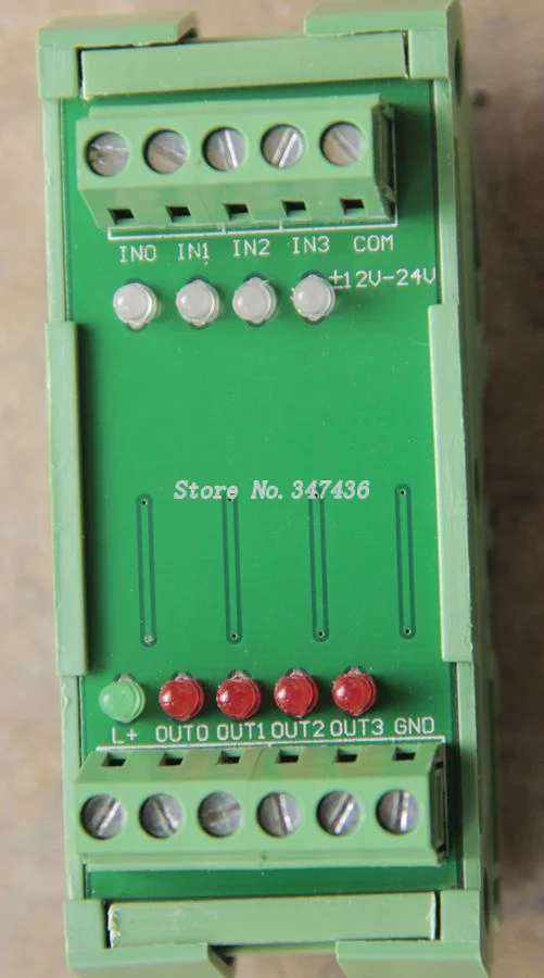 4 way PLC amplifier board input NPN / PNP output PNP|npn pnp|pnp npn ...