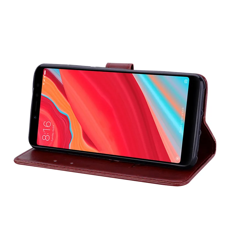 best flip cover for xiaomi Xiaomi Redmi S2 Ốp Lưng Nồi Cơm Điện Từ Redmi S2 Ốp Lưng Flip PU Da Ốp Lưng Điện thoại Xiaomi Redmi S2 S 2 Toàn Cầu phiên bản RedmiS2 Bao xiaomi leather case color