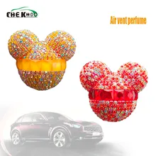 Автомобильный парфюм Алмазный кондиционер на выходе клип украшение интерьера автомобиля освежитель воздуха автомобиля Стайлинг духи подарок