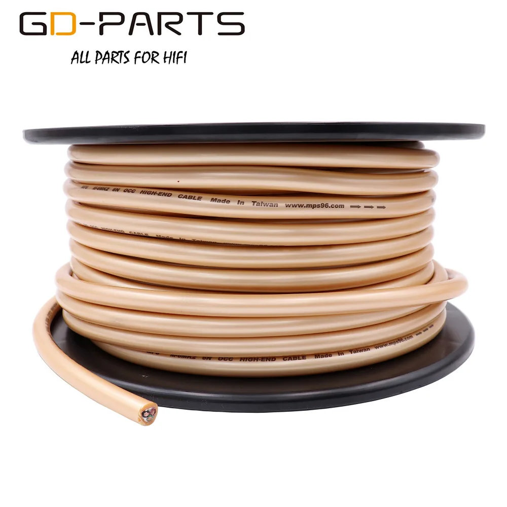 New Original MPS M-6MK2 6N OCC Power Cable Line 99.99997% Single Crystal Copper AC Power Cord Speaker Cable Wire HIFI Audio DIY New Original MPS M-6MK2 6N OCC Power Cable Line 99.99997% Single Crystal Copper AC Power Cord Speaker Cable Wire HIFI Audio DIY