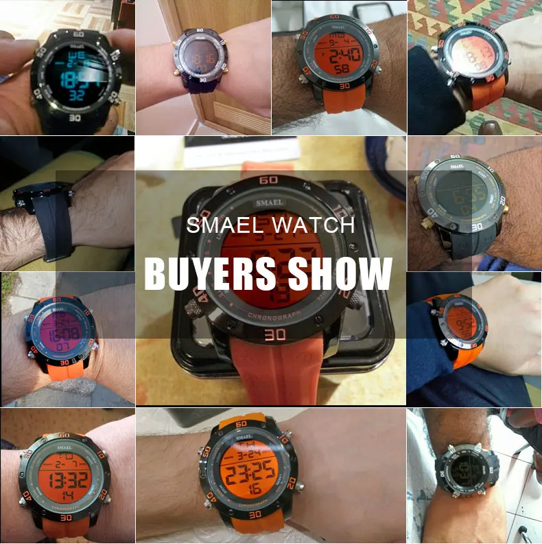 digital watch face