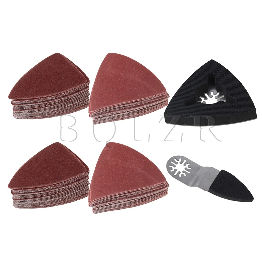 Universal Finger Triangular Sanding Pad Sanding Paper Set of 102 Universal Finger Triangular Sanding Pad Sanding Paper Set of 102