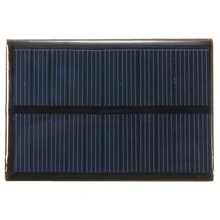 5.5V 0.66W Monocrystalline Mini Solar Cells 120mAh Silicon Solar Panel Module Battery Phone Charger DIY