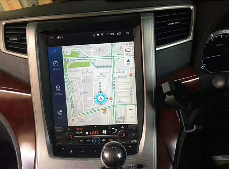 LiisLee Автомобильный мультимедийный gps Hi-Fi аудио Радио стерео для TOYOTA Alphard Vellfire AH20 2008~ стиль навигации NAVI