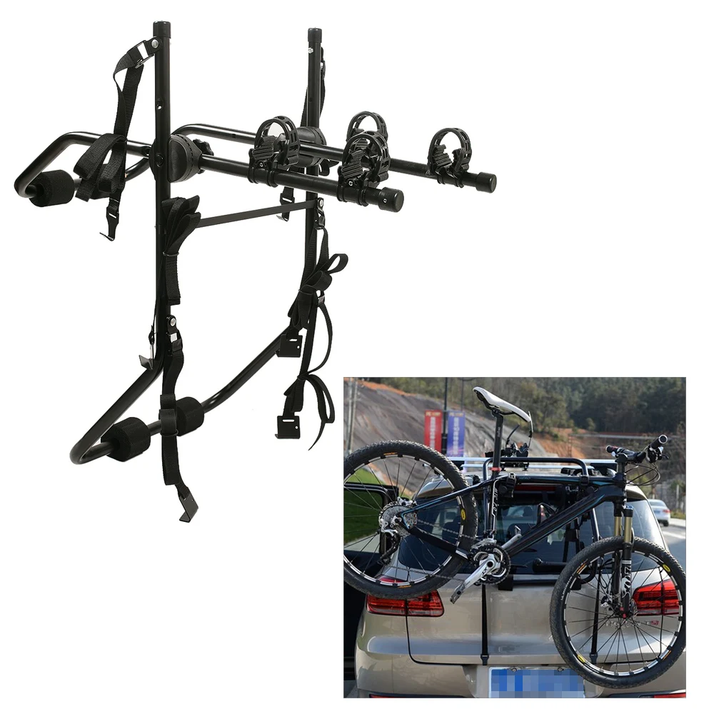 Bicycle Carrier Rack Trunk Mount Rack Universal Bike Hitch Mount Roof