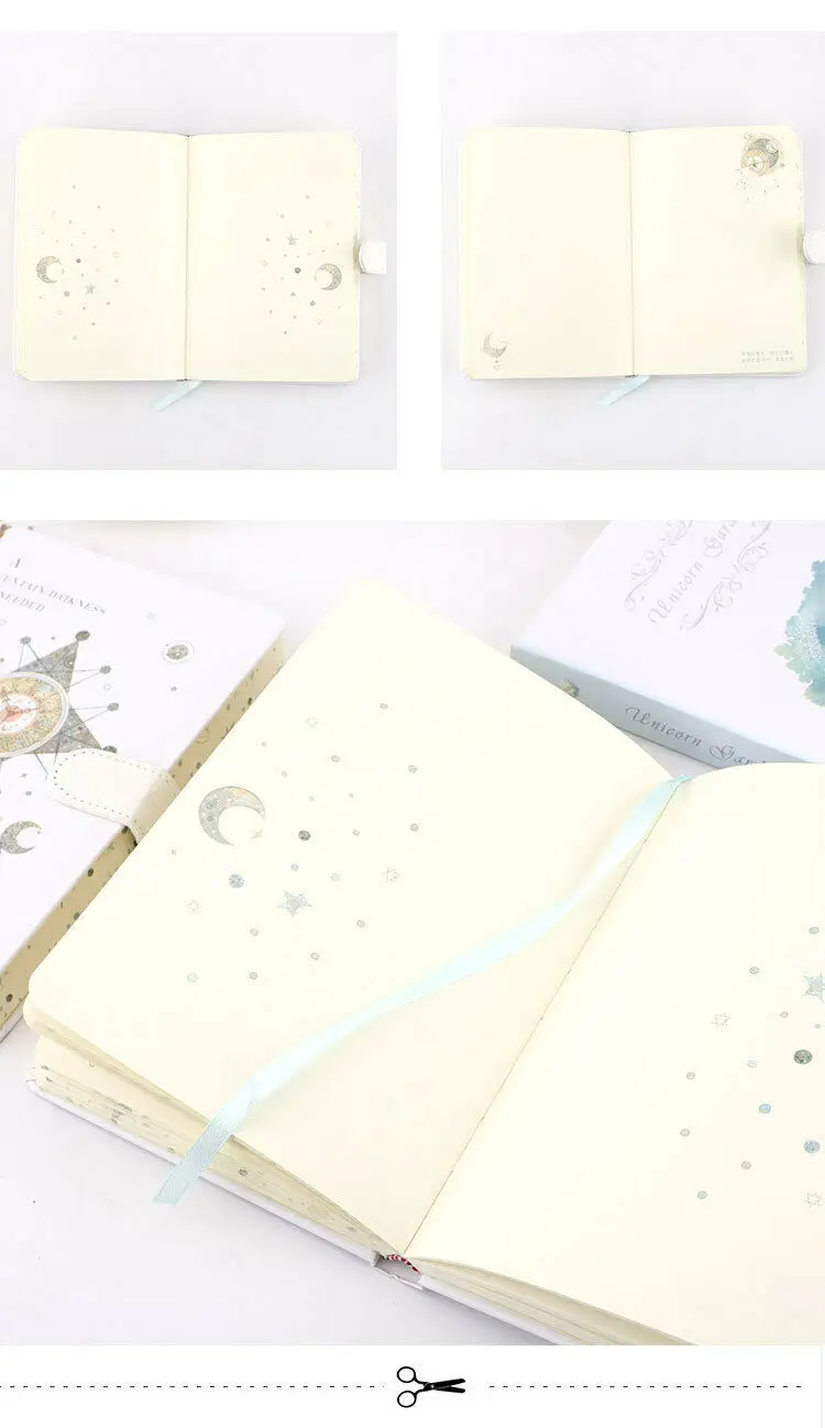 Креативный блокнот с магнитной пряжкой, бумажный планировщик, пули, дневник, кавайный дневник, записная книжка, ежедневник, канцелярские принадлежности