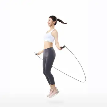 

Xiaomi YUNMAI Jump Skipping Rope One-piece bearing Double wire rope Heavy metal block Skipping Rope Exercise Sports equipment